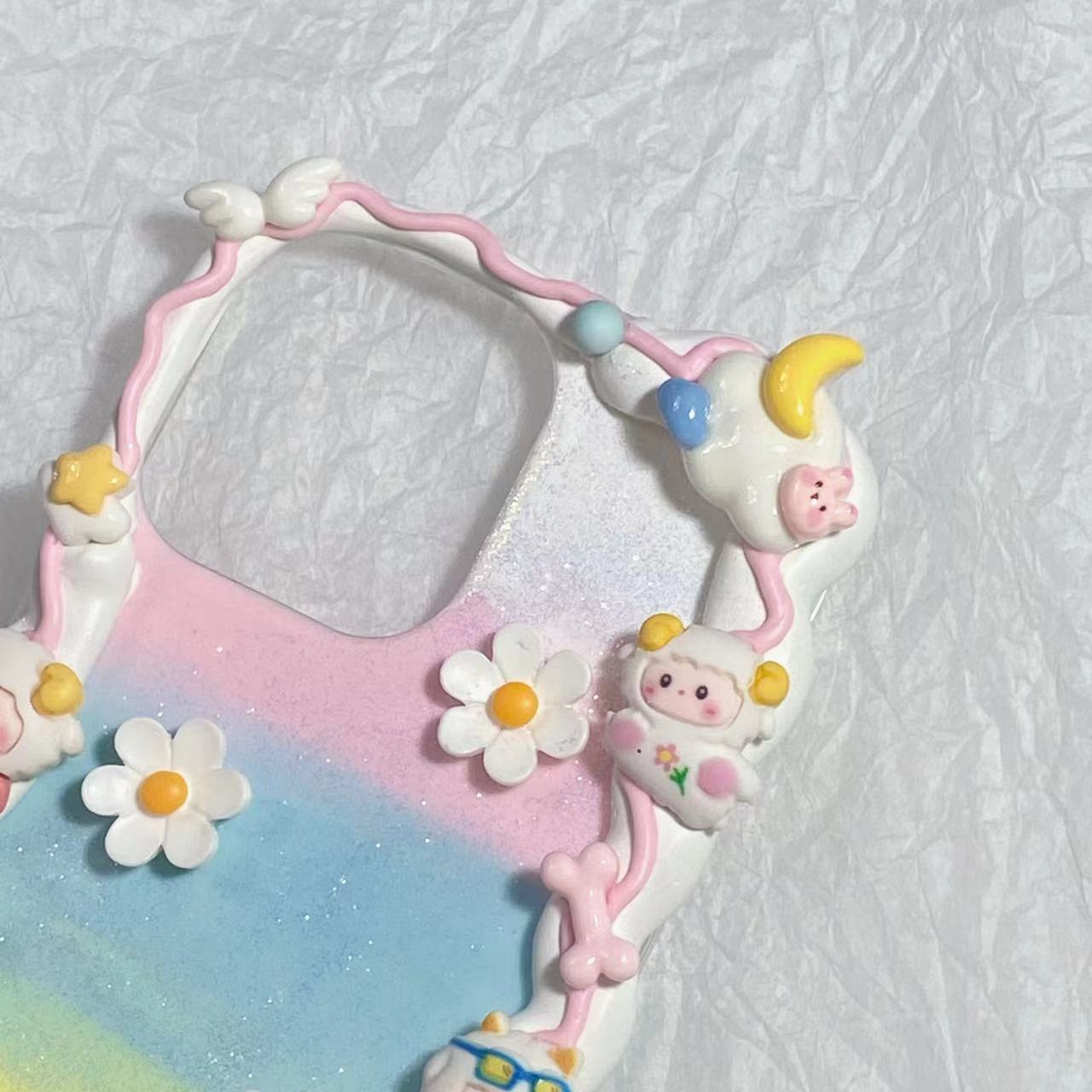 Decoden Phone Case Rainbow Sheep