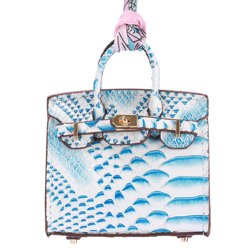 Delicate Bag Charm Mini Birkin Ocean