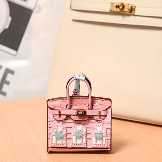 Bag Charm Mini Birkin Pink